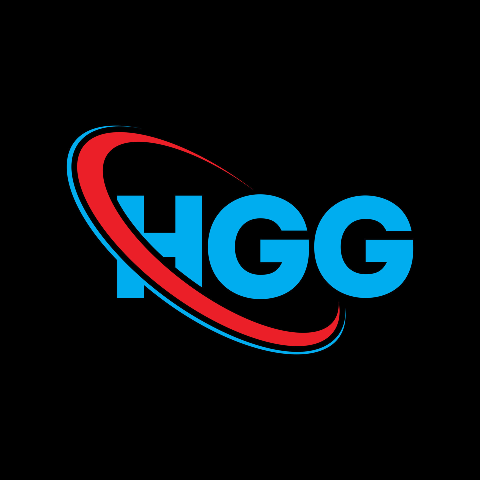 HGG logo. HGG letter. HGG letter logo design. Initials HGG logo linked ...