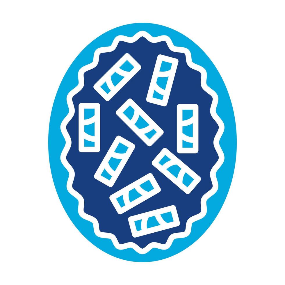 Sarma Glyph Two Color Icon vector