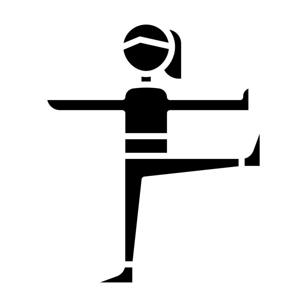 Lotus Glyph Icon vector