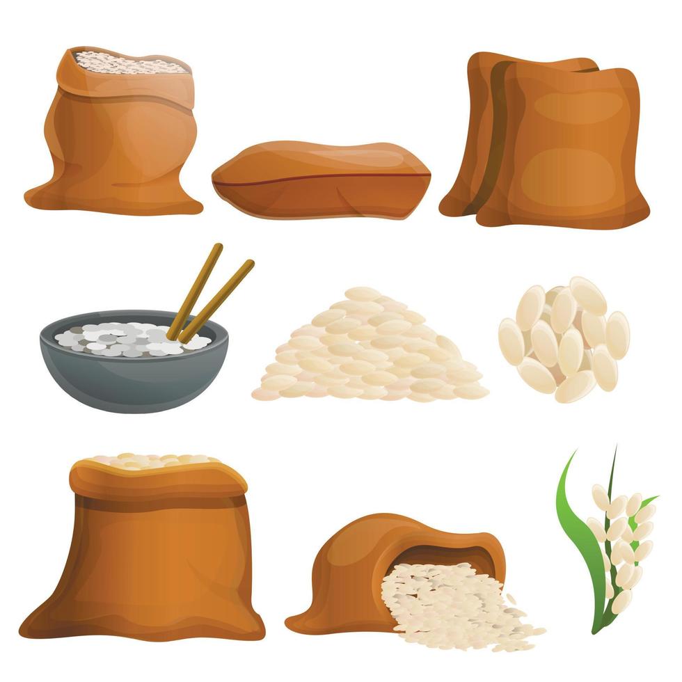 conjunto de iconos de arroz, estilo de dibujos animados 9031959 Vector en Vecteezy conjunto de iconos de arroz, estilo de dibujos animados 9031959 Vector en Vecteezy