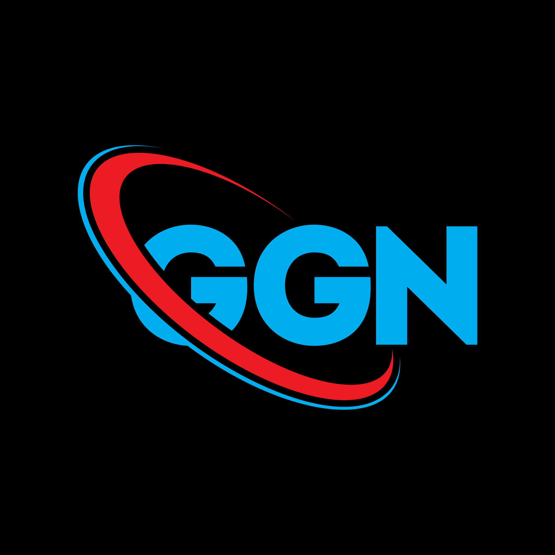 GGN logo. GGN letter. GGN letter logo design. Initials GGN logo linked with circle and uppercase