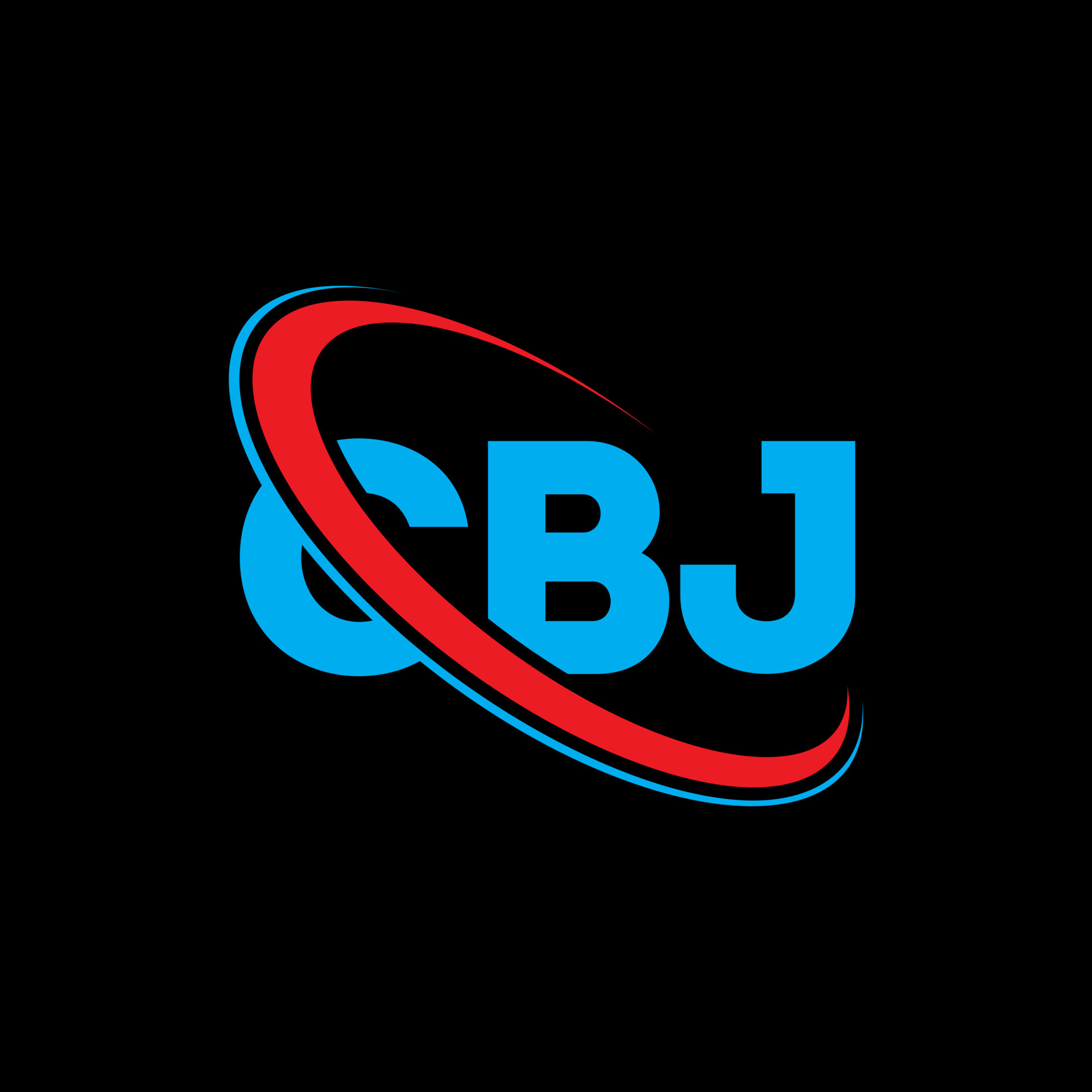 logotipo de cbj. carta cbj. diseño del logotipo de la letra cbj