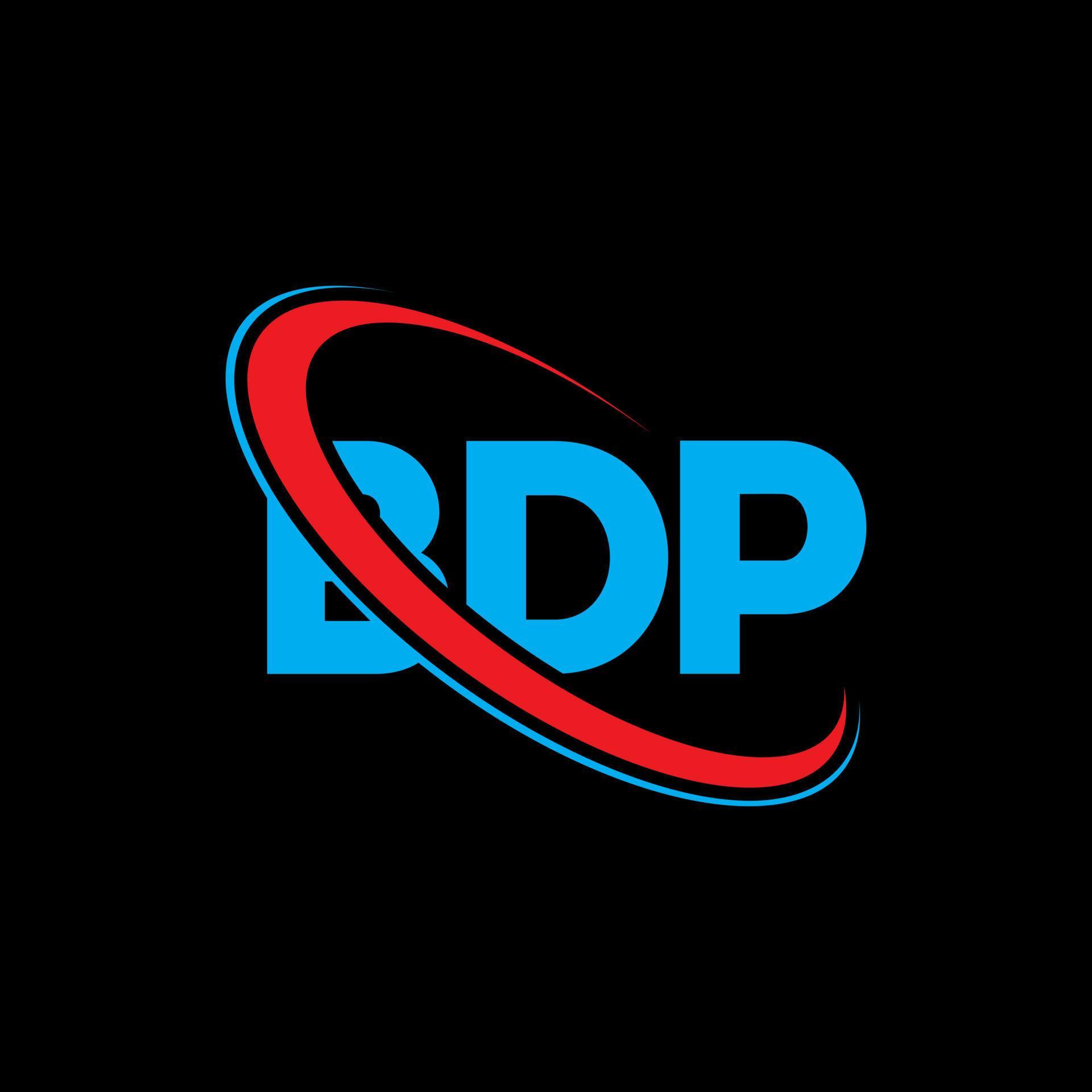 BDP logo. BDP letter. BDP letter logo design. Initials BDP logo linked