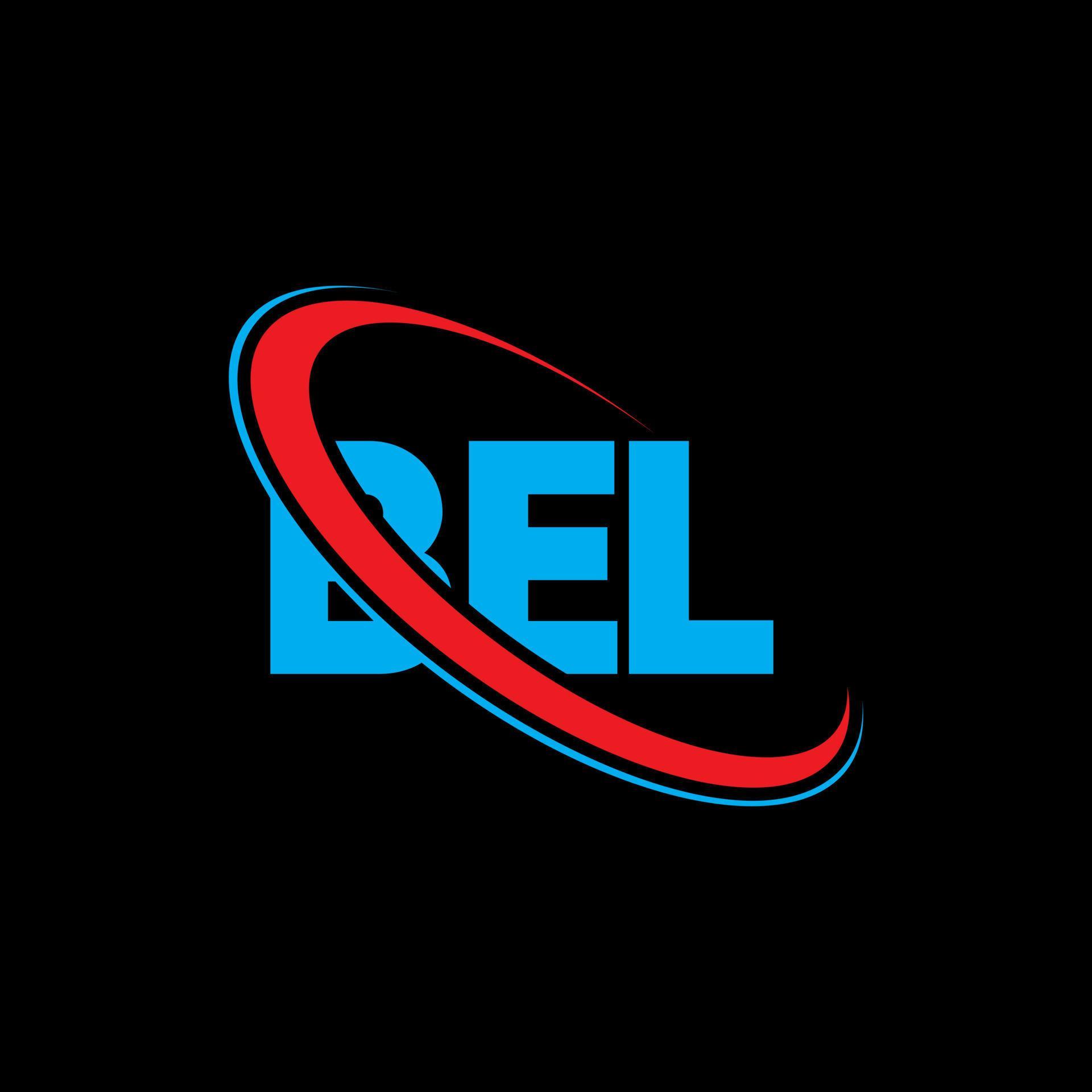 BEL logo BEL letter BEL letter logo design Initials BEL logo linked