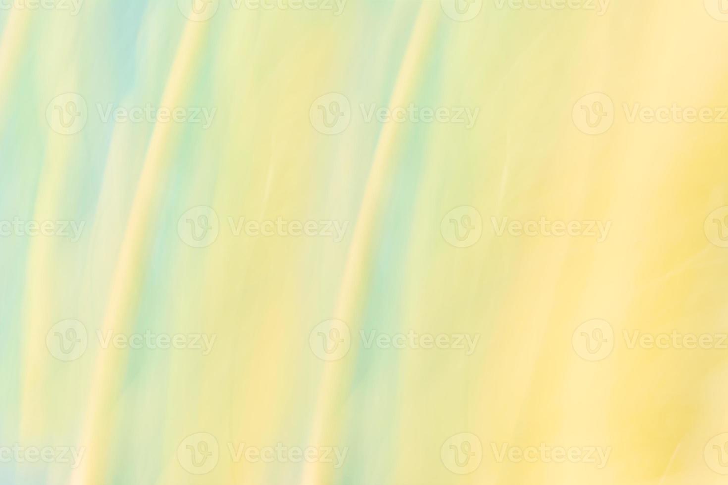 Mint yellow abstract background with gently blurred diagonal lines waves. photo