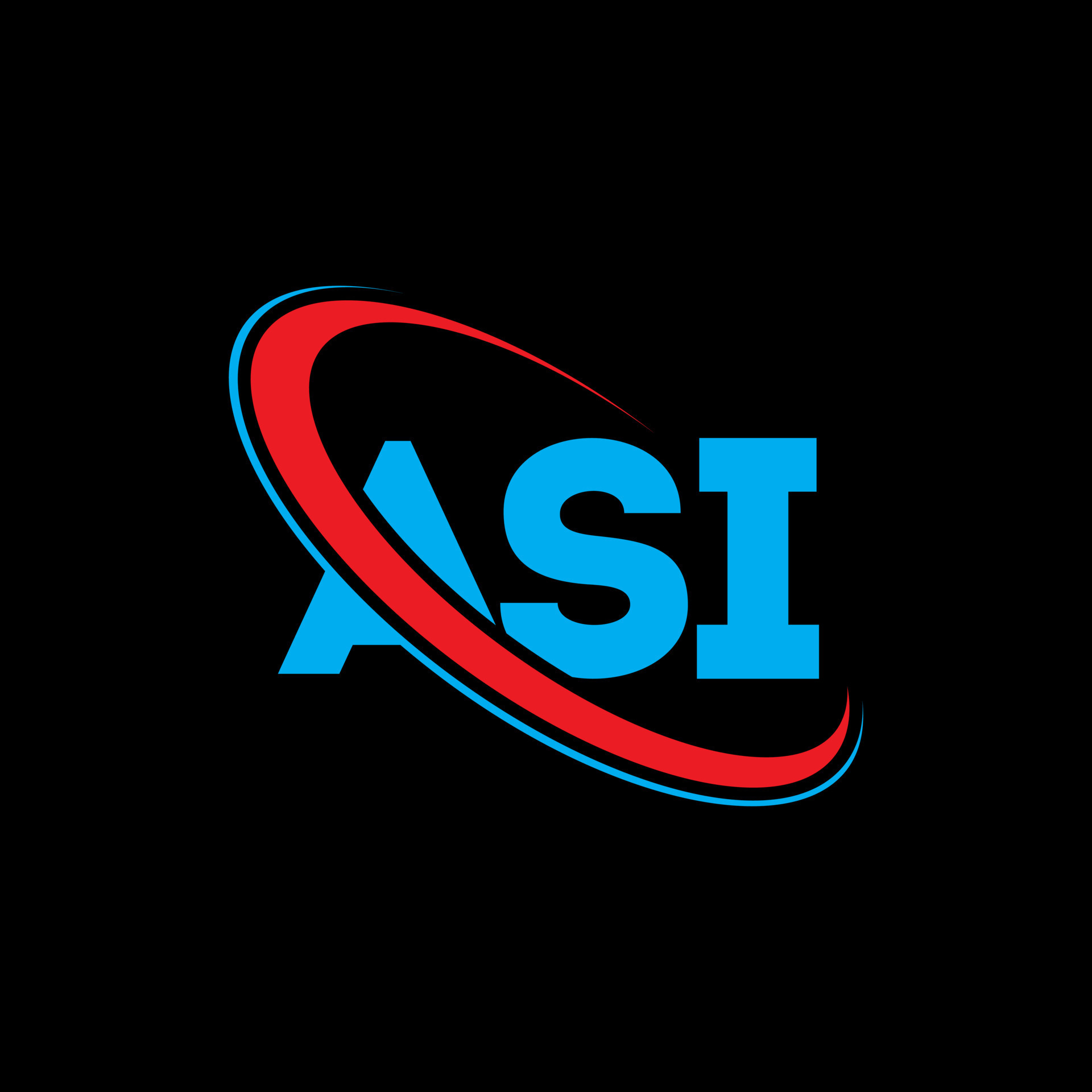 logotipo asi. asi carta. diseño de logotipo de letra asi. logotipo asi ...