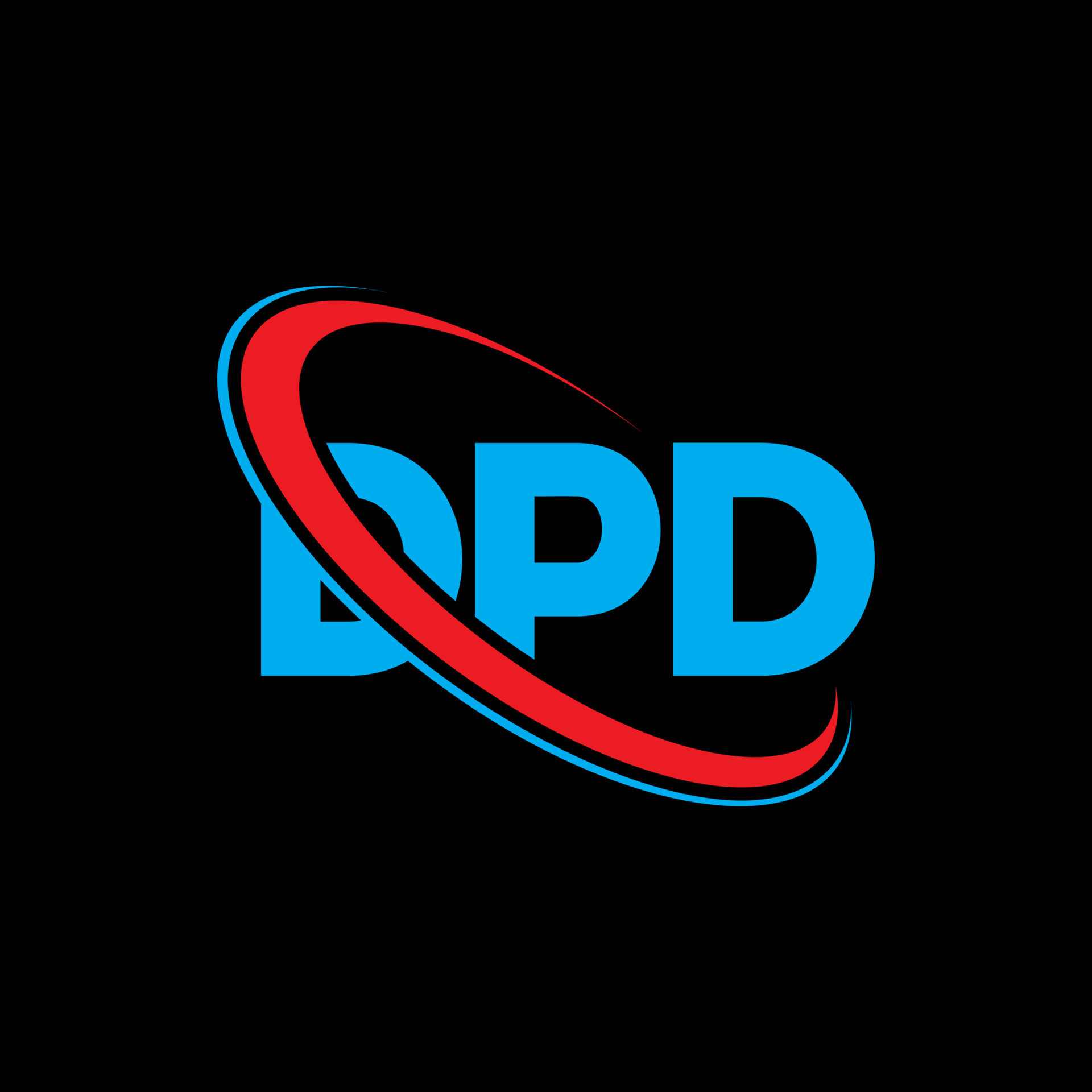 DPD logo. DPD letter. DPD letter logo design. Initials DPD logo