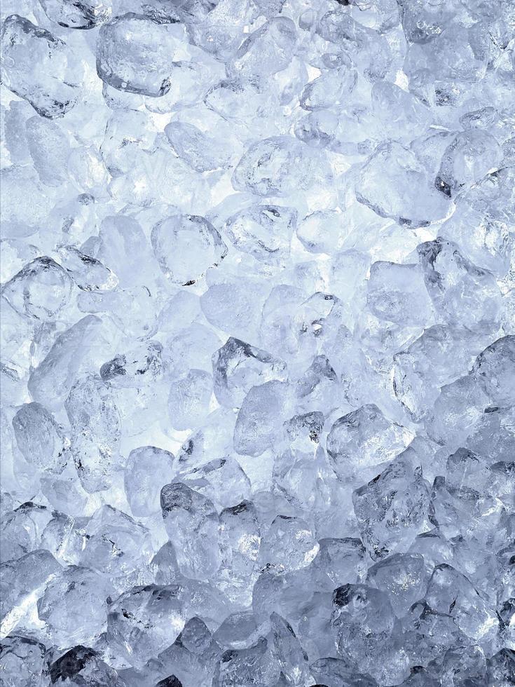 Ice cubes background photo