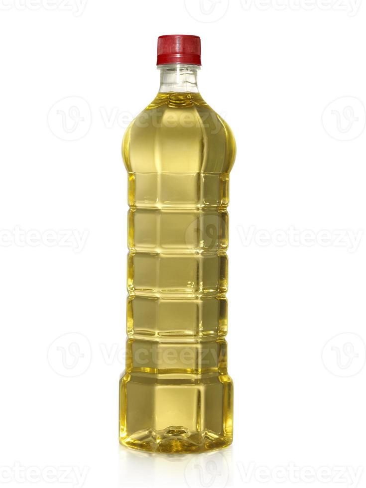 A bottle of Palm kernel Cooking Oil, isolated on white background photo