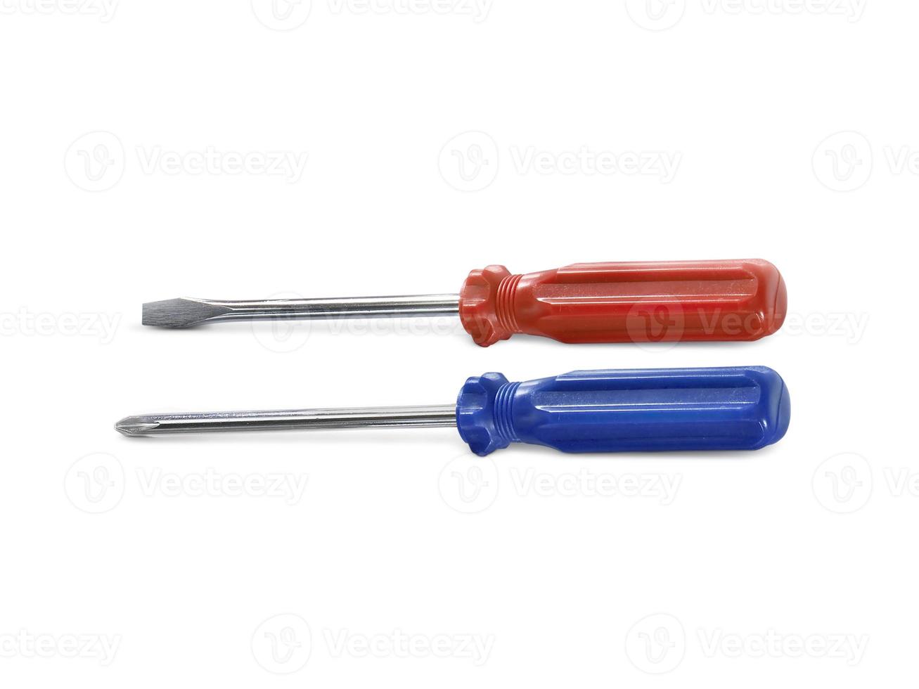 Screwdriver isolated on White Background photo
