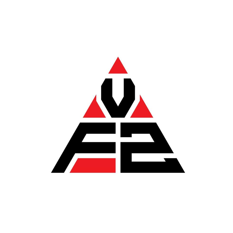VFY triangle letter logo design with triangle shape. VFY triangle logo design monogram. VFY triangle vector logo template with red color. VFY triangular logo Simple, Elegant, and Luxurious Logo.