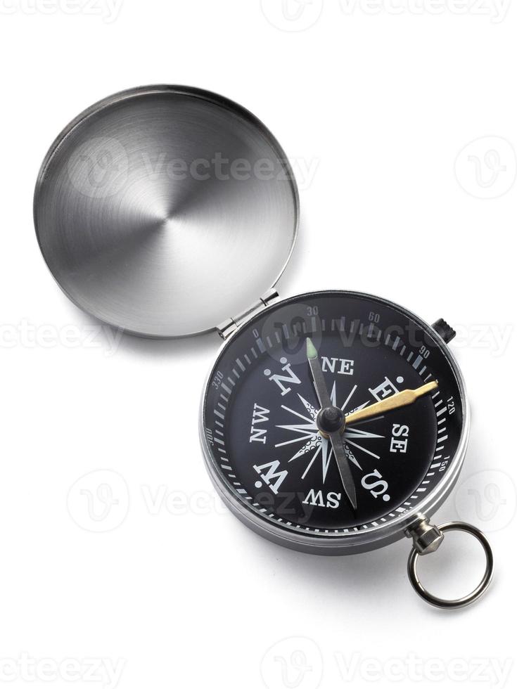 Compass on the white background photo