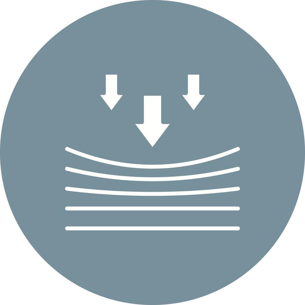 Resilience Glyph Circle Background Icon vector