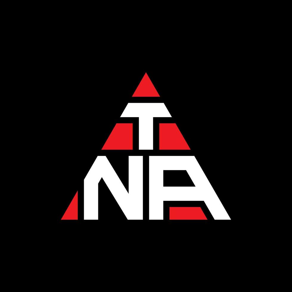 TNA triangle letter logo design with triangle shape. TNA triangle logo TNA triangle letter logo design with triangle shape. TNA triangle logo
