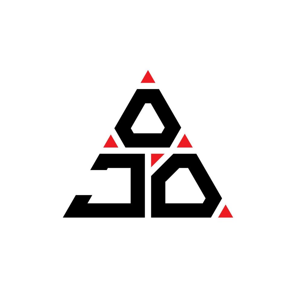 diseño del logotipo de la letra del triángulo ojo con forma de triángulo. monograma de diseño del logotipo del triángulo ojo. Plantilla de logotipo vectorial ojo triángulo con color rojo. logo triangular ojo logo simple, elegante y lujoso. vector