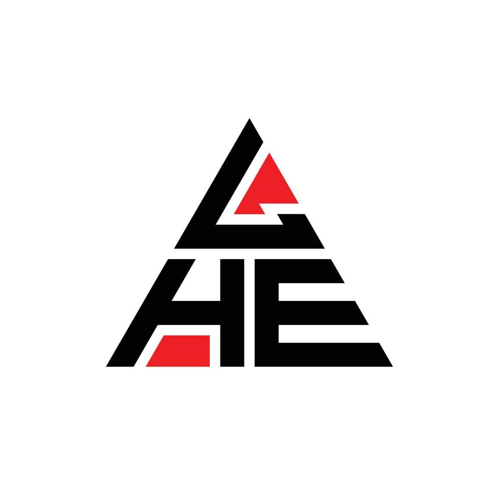 El diseño del logotipo de la letra triangular con forma de triángulo. el monograma de diseño del logotipo del triángulo. La plantilla de logotipo de vector de triángulo con color rojo. El logotipo triangular es un logotipo simple, elegante y lujoso.
