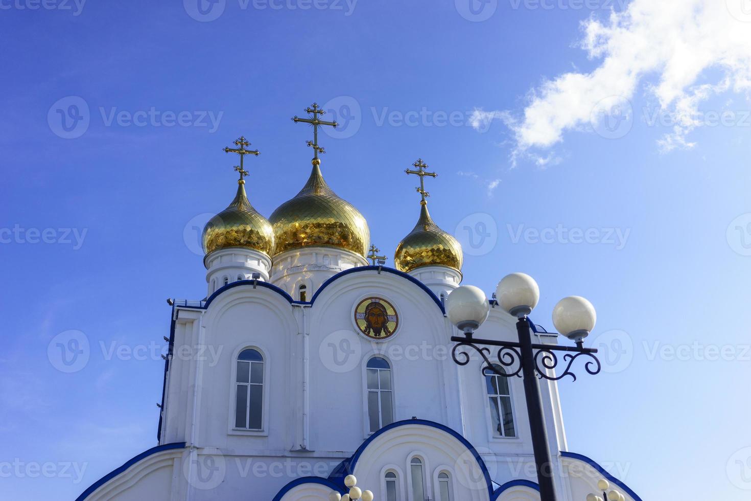 Cathedral in the name of the Holy Life-Giving Trinity. Petropavlovsk-Kamchatsky photo