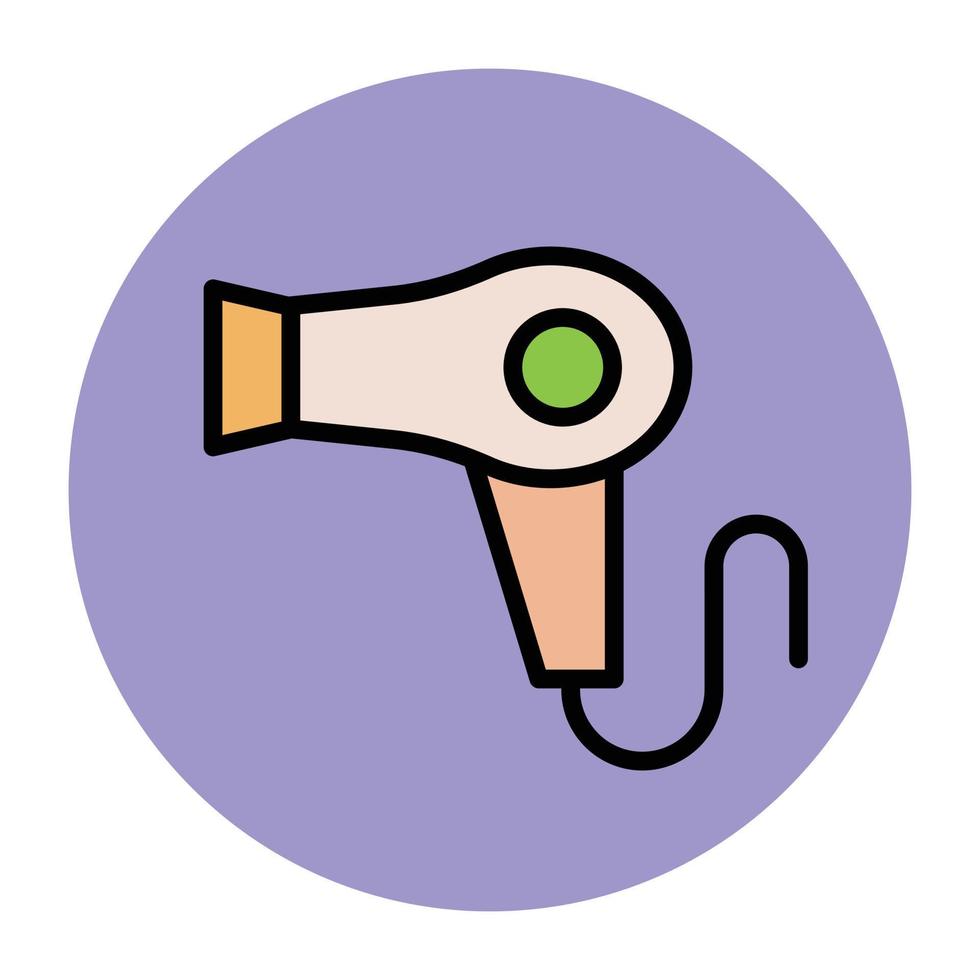 Hair Dryer Concepts vector