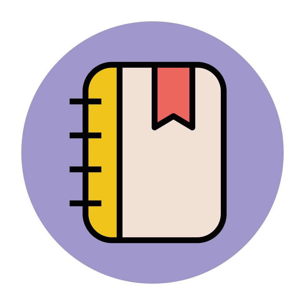 Trendy Book Concepts vector