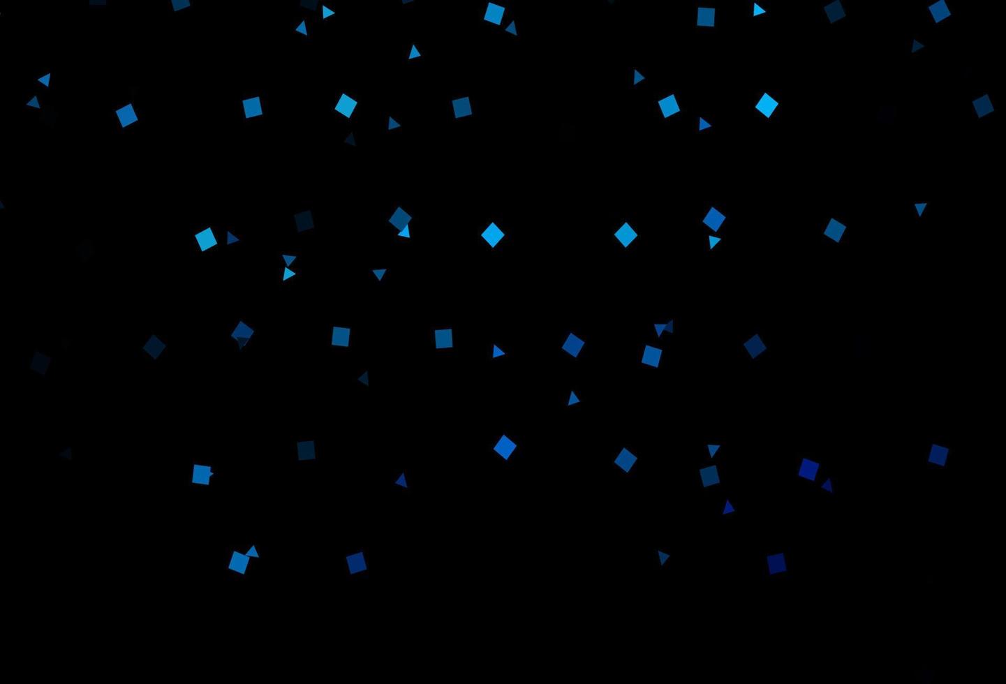 diseño de vector azul oscuro con círculos, líneas, rectángulos.