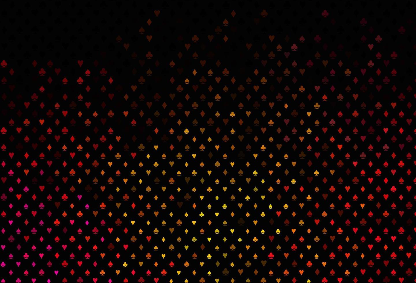 Dark pink, yellow vector layout with elements of cards.