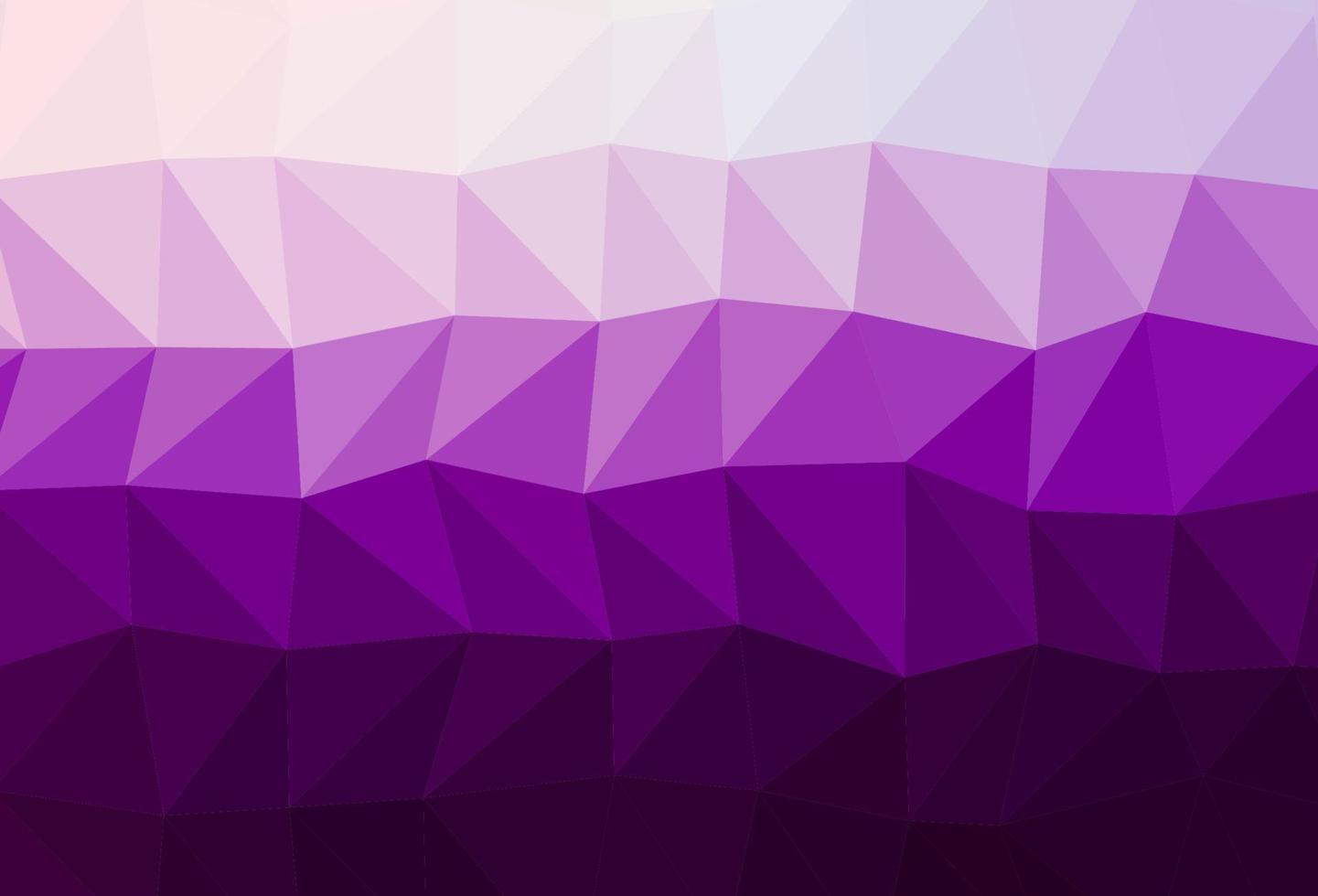 Dark Purple vector polygonal background.