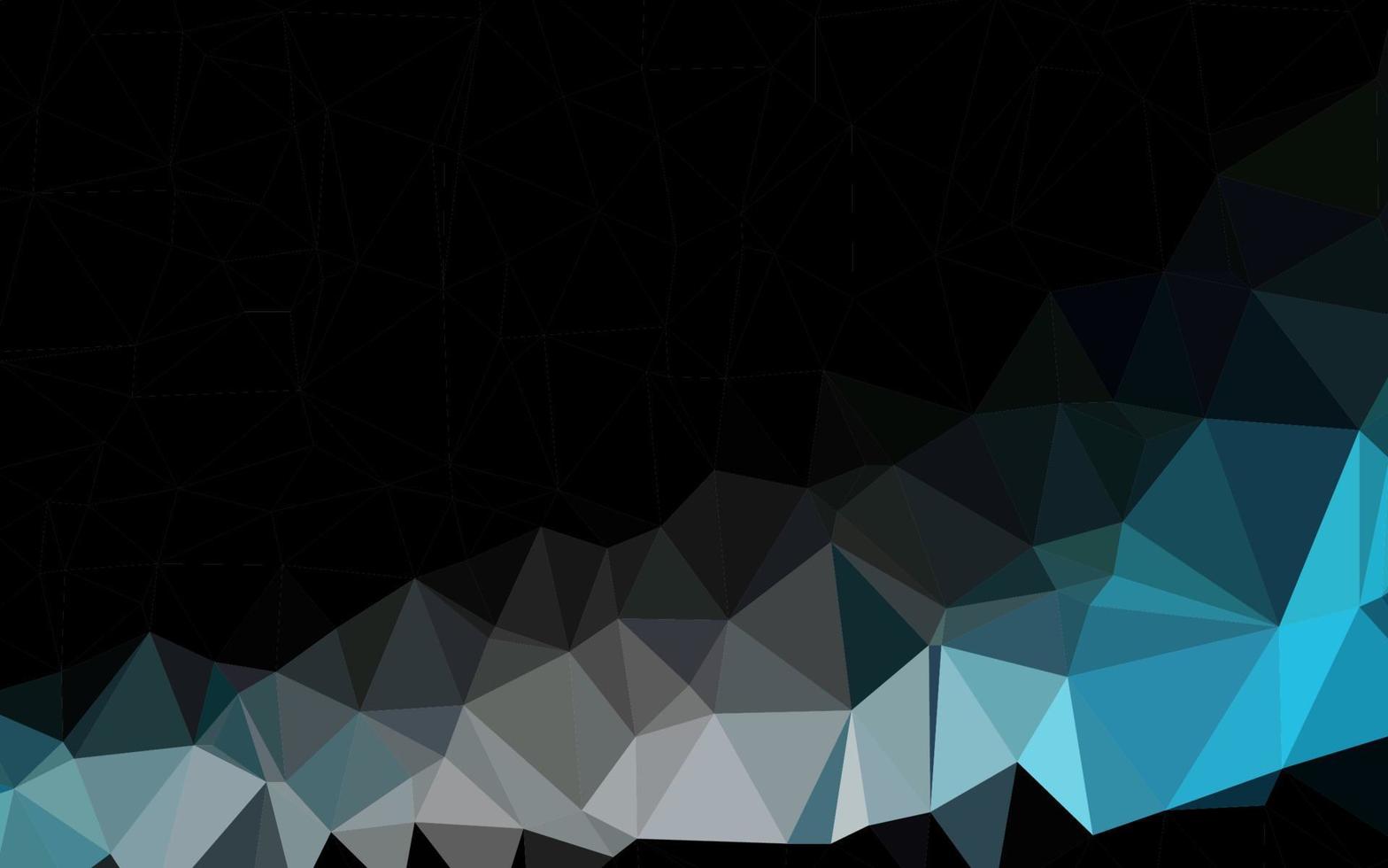 Light BLUE vector polygonal background.