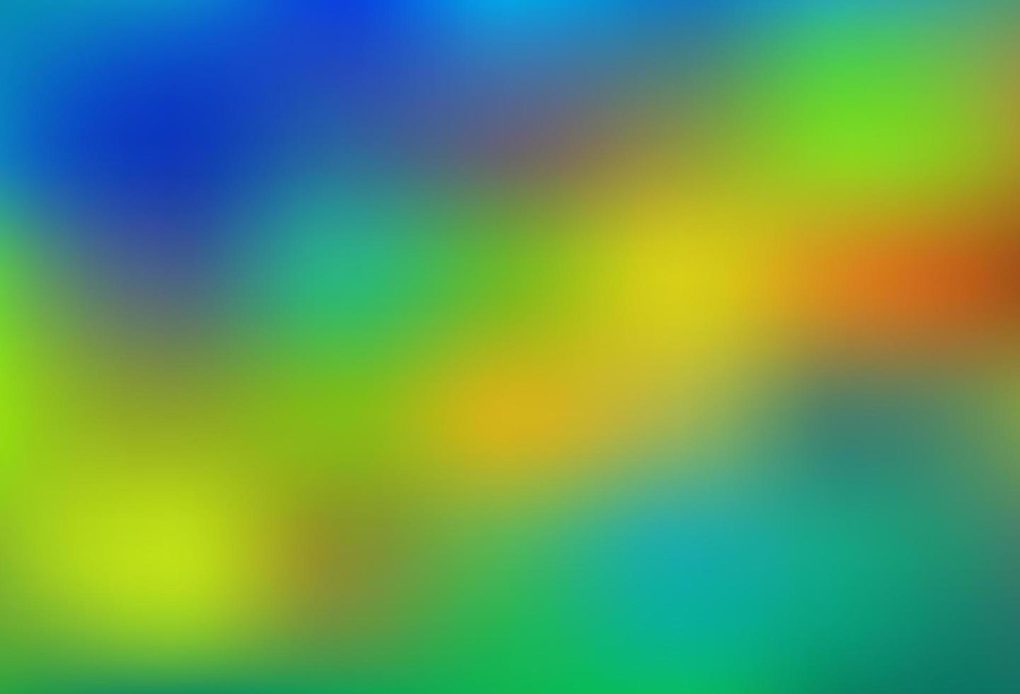 Dark Blue, Yellow vector glossy bokeh pattern.