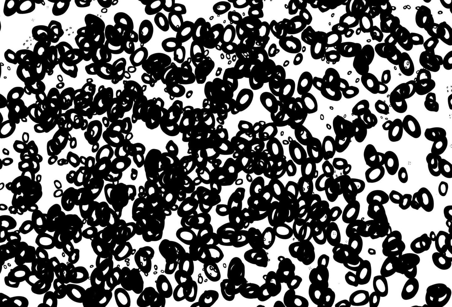 textura de vector blanco y negro con discos.