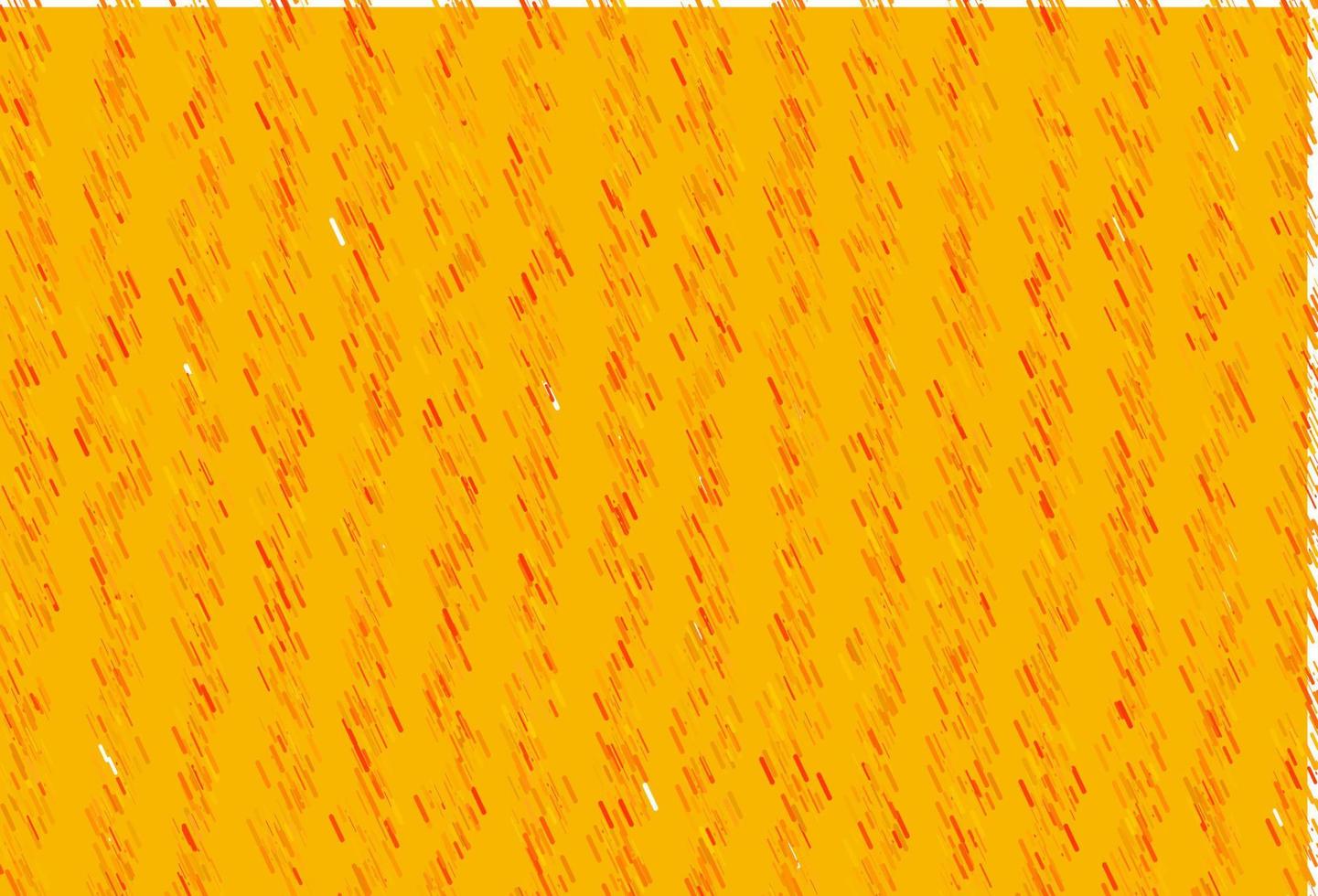 Light Yellow, Orange vector template with repeated sticks.