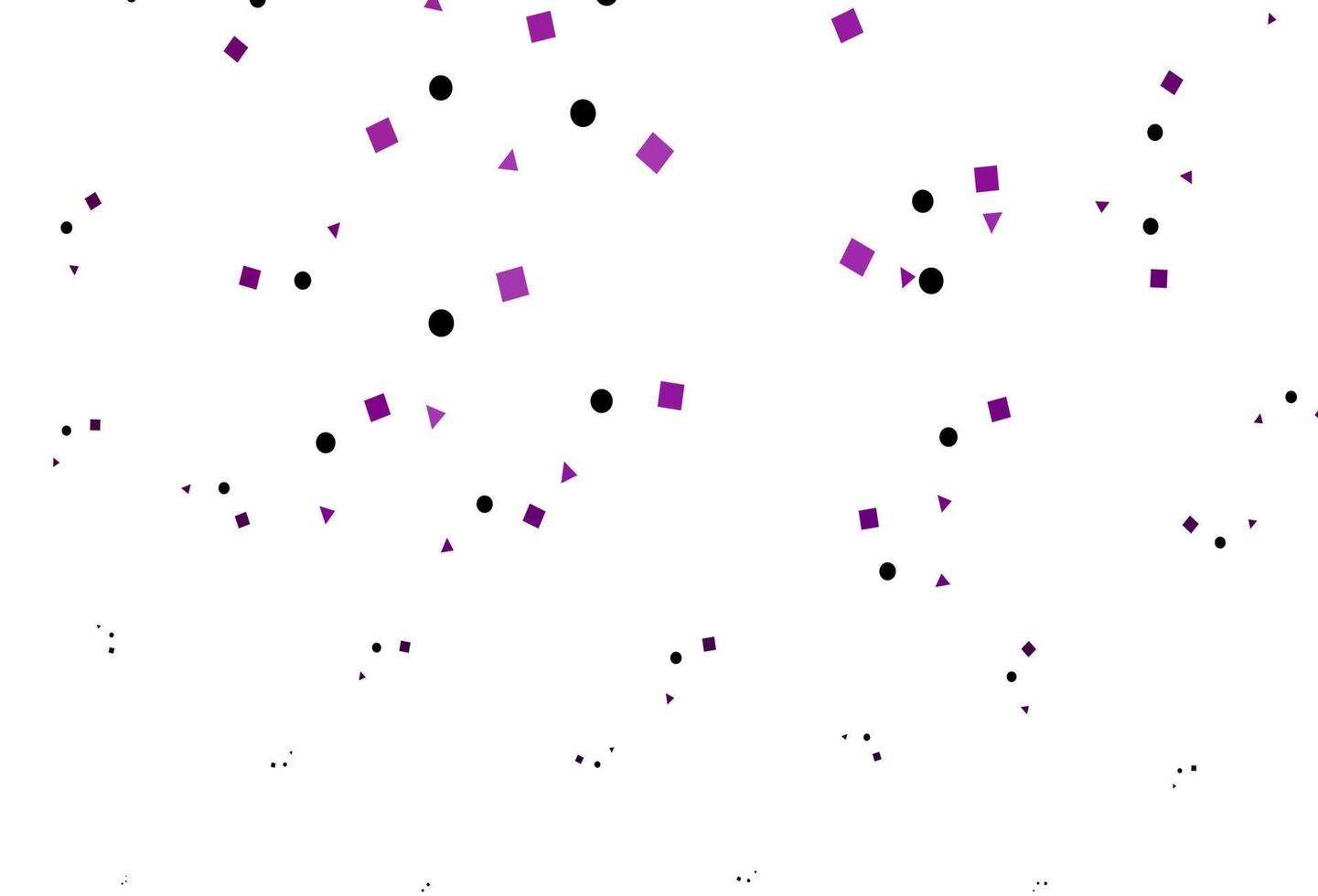 Light Purple vector pattern in polygonal style with circles.