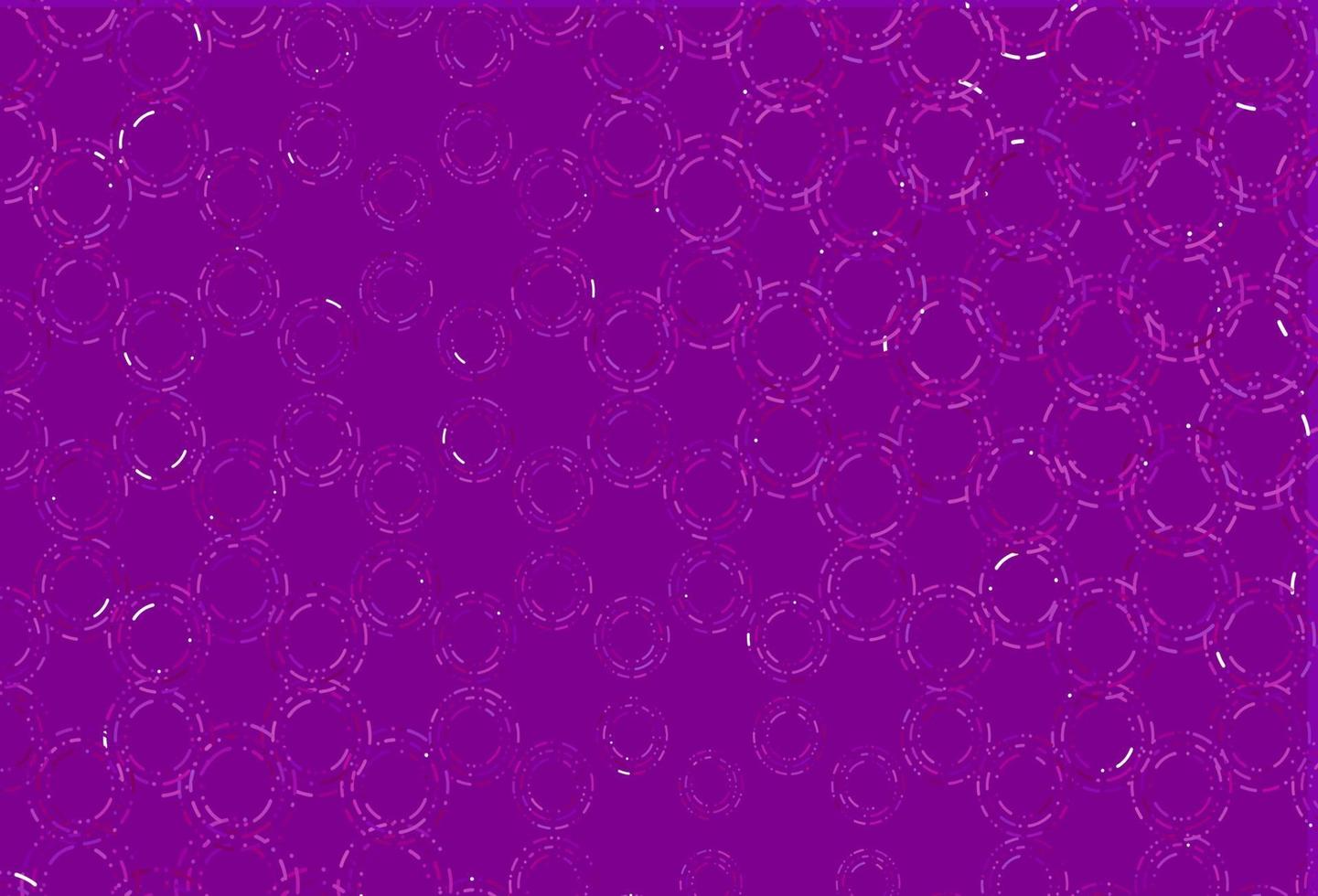 Light purple vector template with circles.