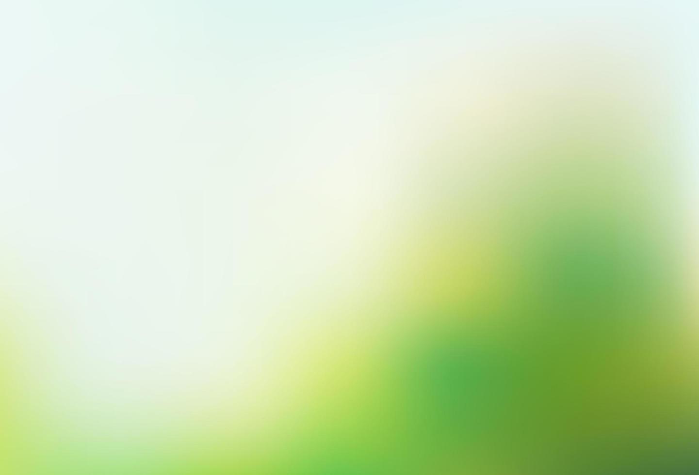 Light Green vector blurred and colored template.