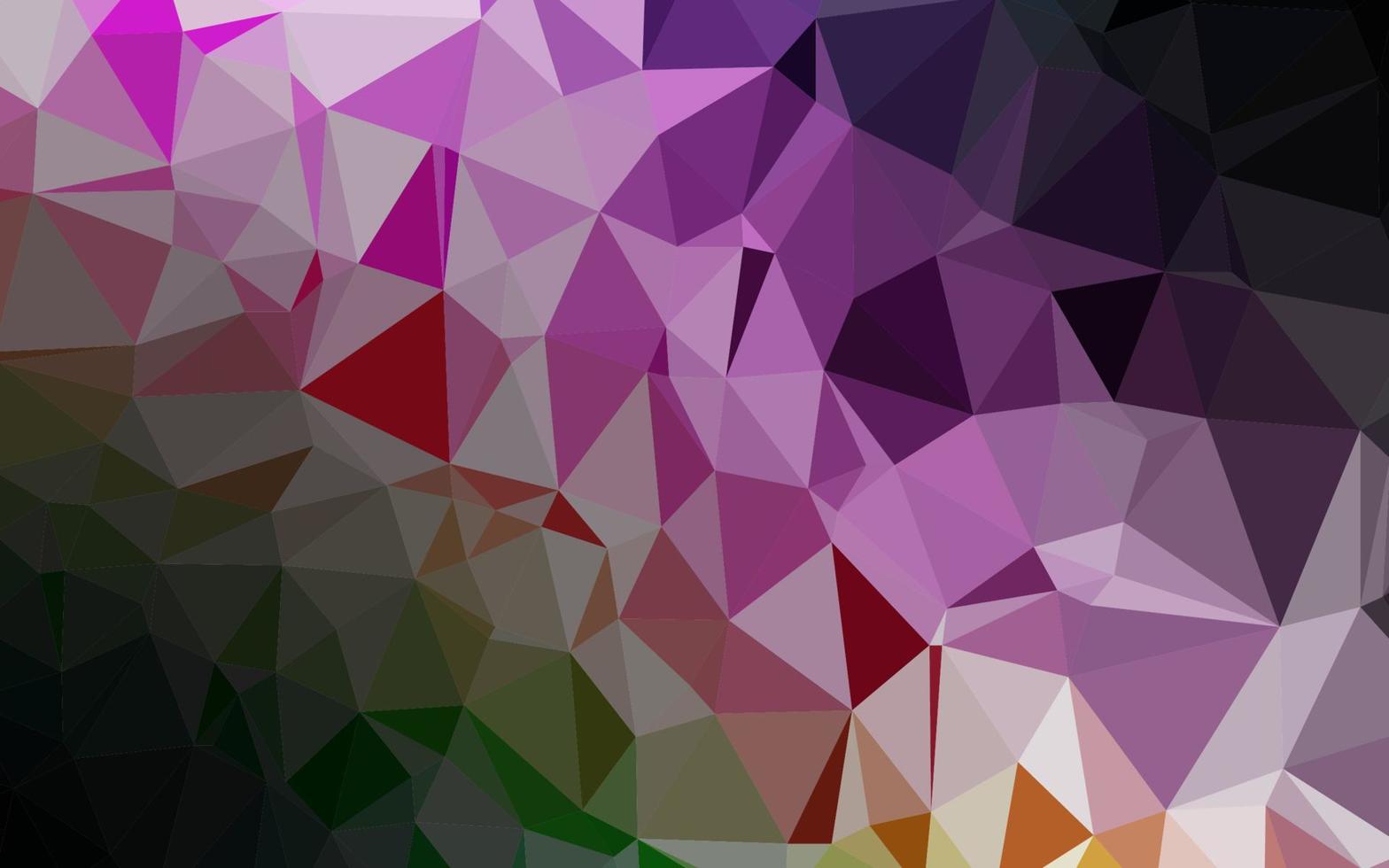 Light Multicolor, Rainbow vector triangle mosaic cover.