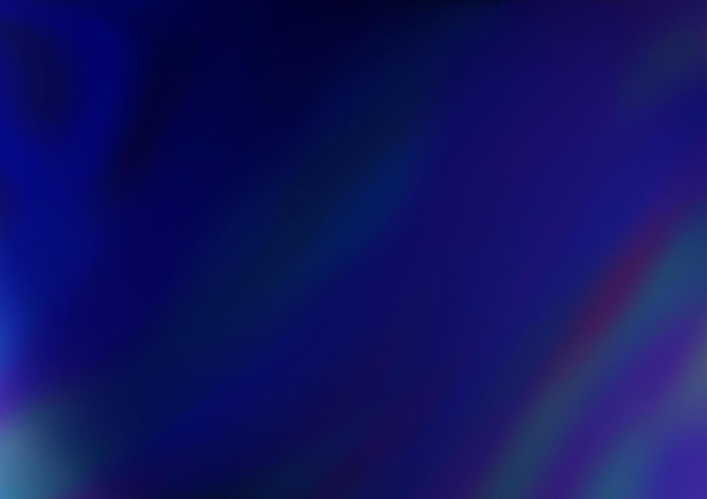 Dark BLUE vector blurred shine abstract template.