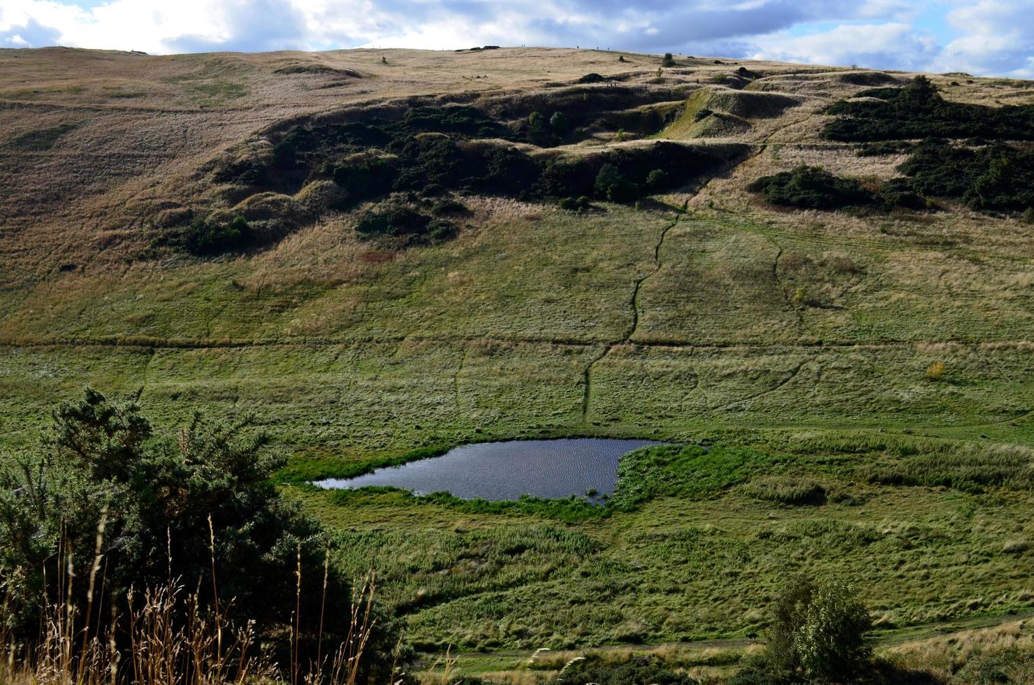 Pond on the Hike to Arthur's Seat photo