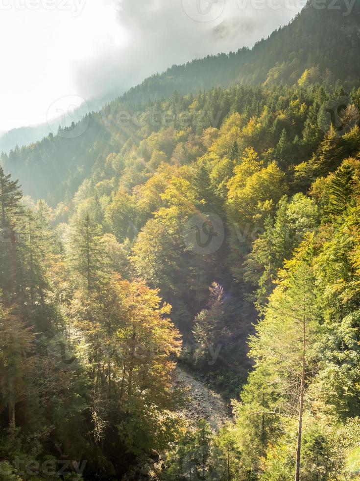 Landscape view in Bavaria, Germany photo