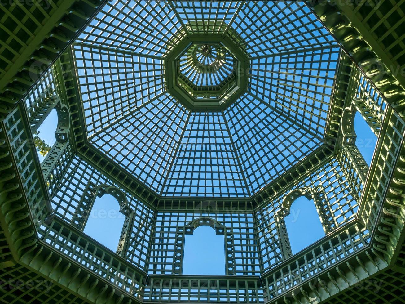 Garden pavilion in Linderhof palace photo