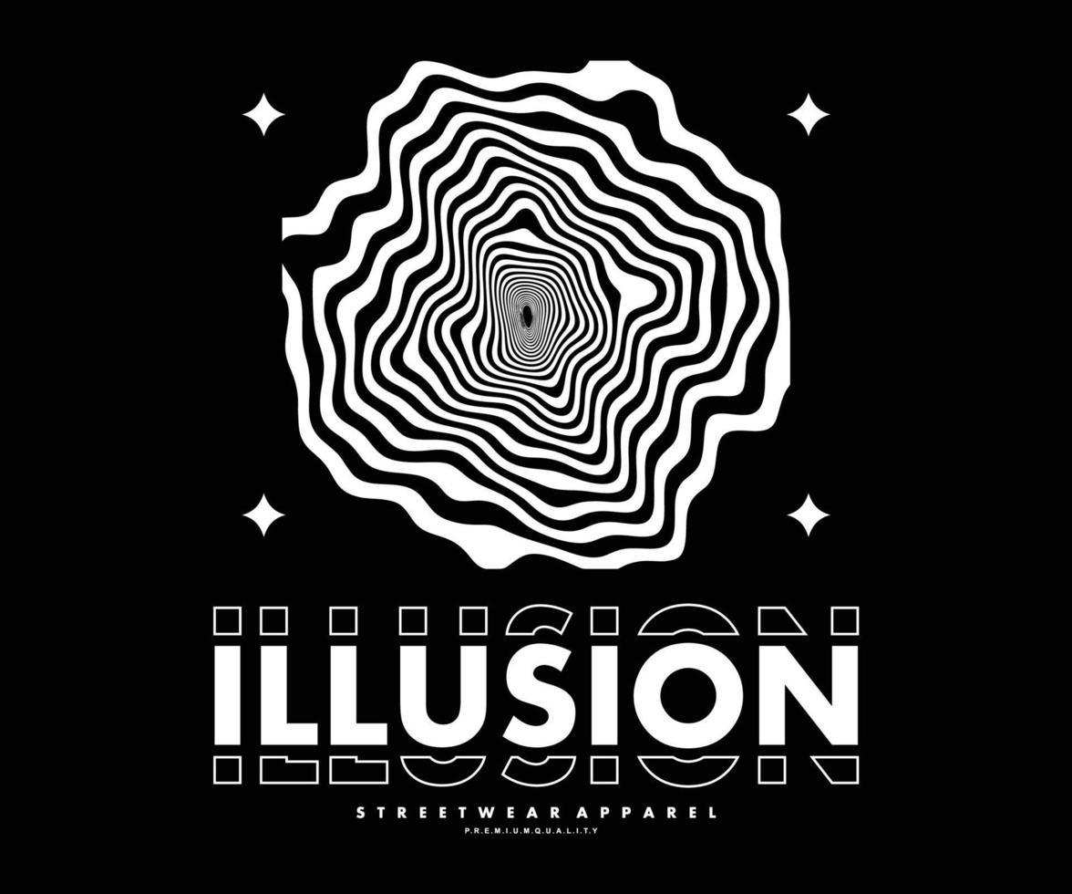 Aesthetic Graphic Design for T shirt Street Wear and Urban Style vector