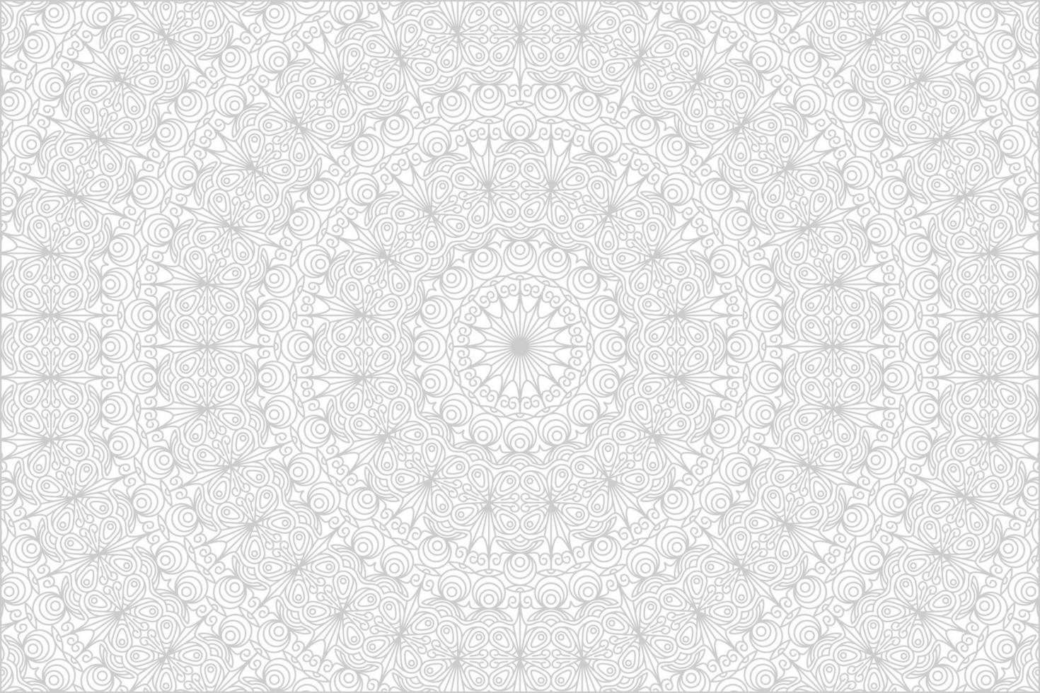 white line mandala background 9095353 Vector Art at Vecteezy