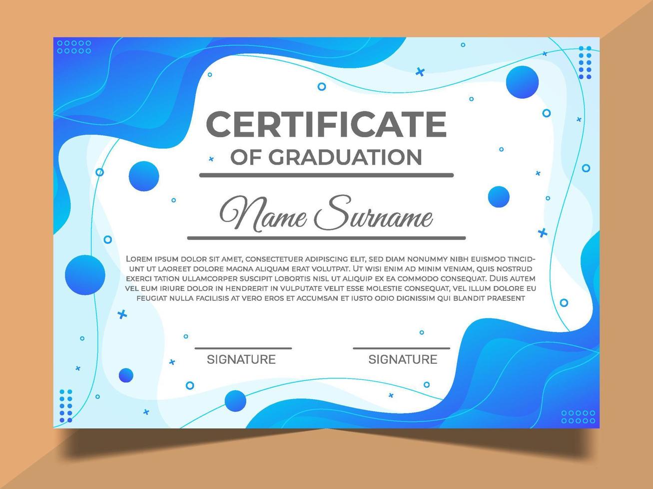 Education Graduation Certificate vector