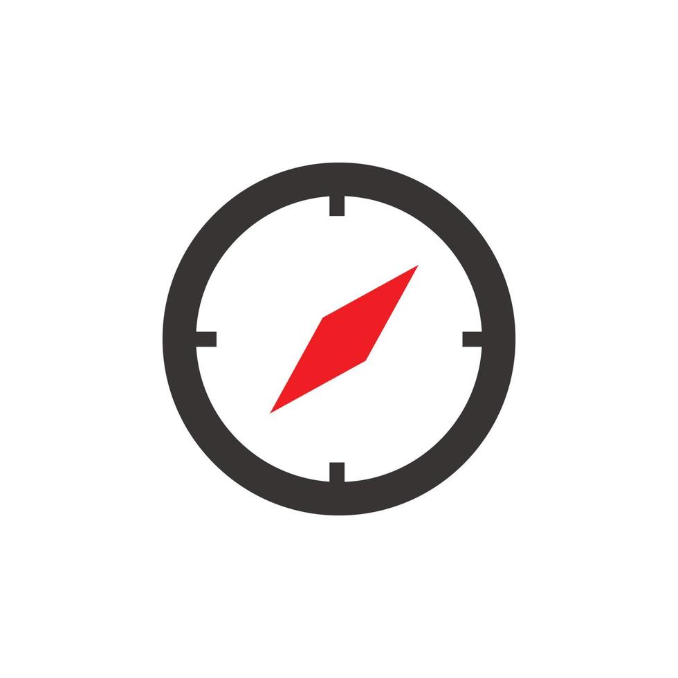 Illustration of compass icon and logo. vector design for websites, apps.