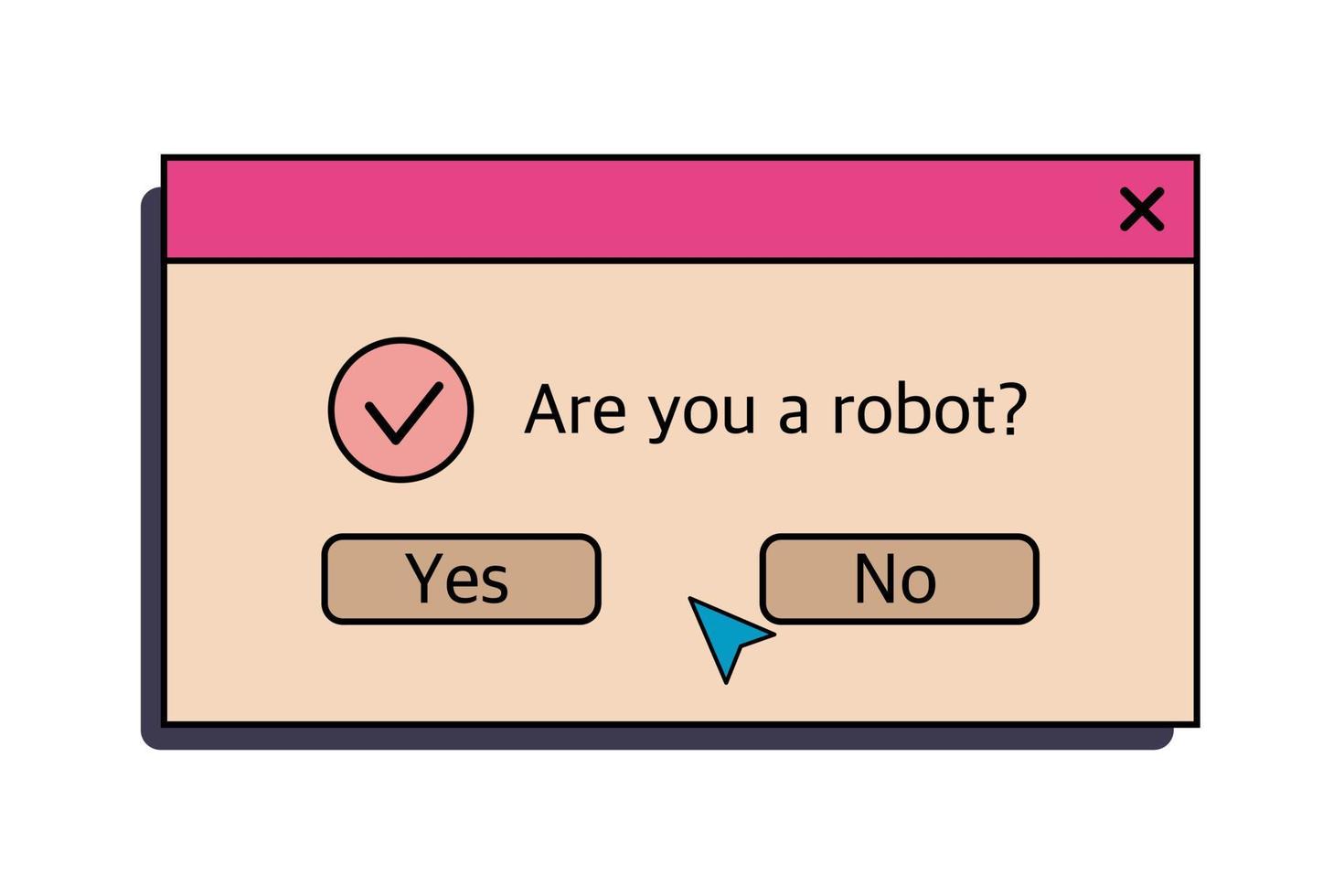 A set of user interface elements, UI and UX themes. In the vaporwave style of the 80-90s, retro collage. Vector illustration of windows and icons .