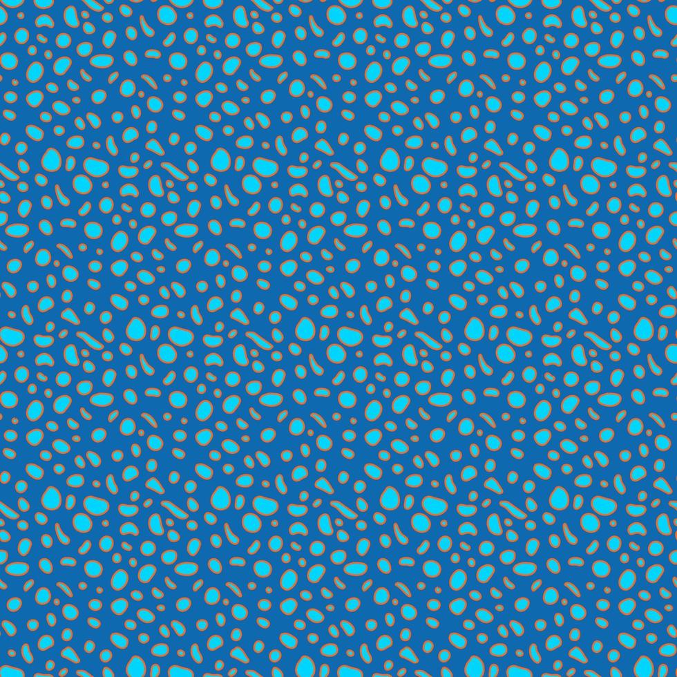 patrón transparente de vector de piel de serpiente azul