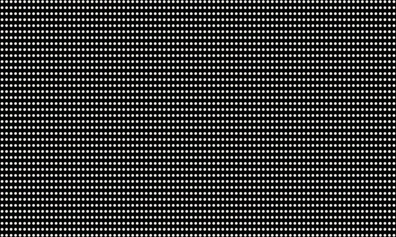 Stainless steel or metal plate texture background White dots on black background. Distressed halftone vector texture.