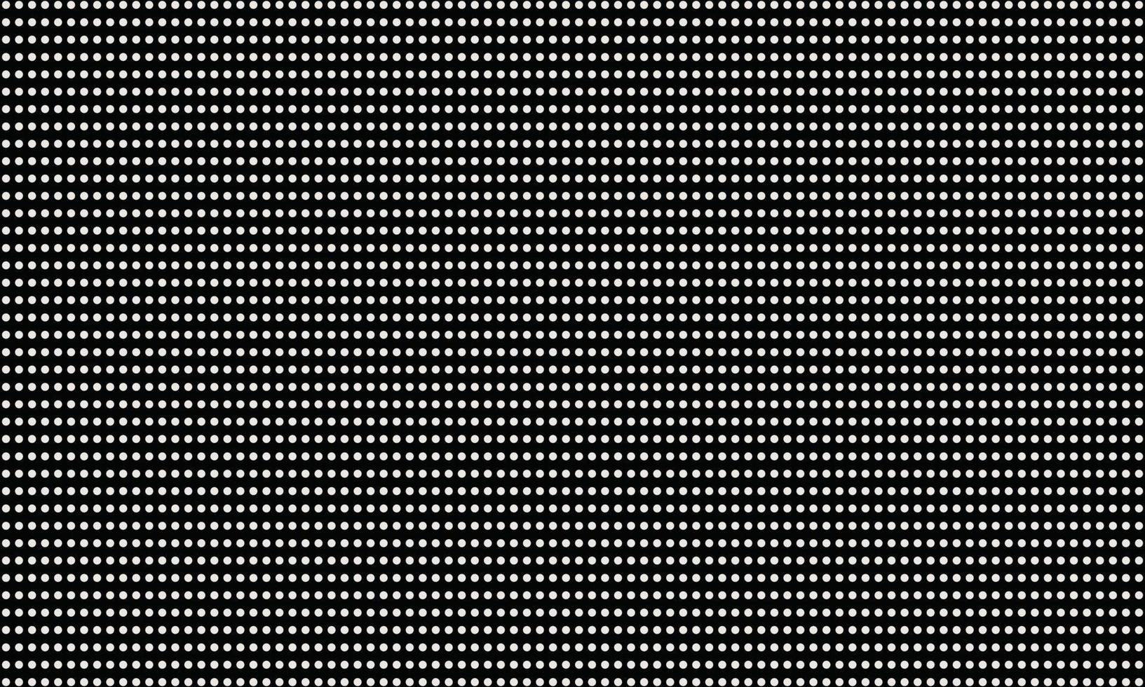 Stainless steel or metal plate texture background White dots on black background. Distressed halftone vector texture.