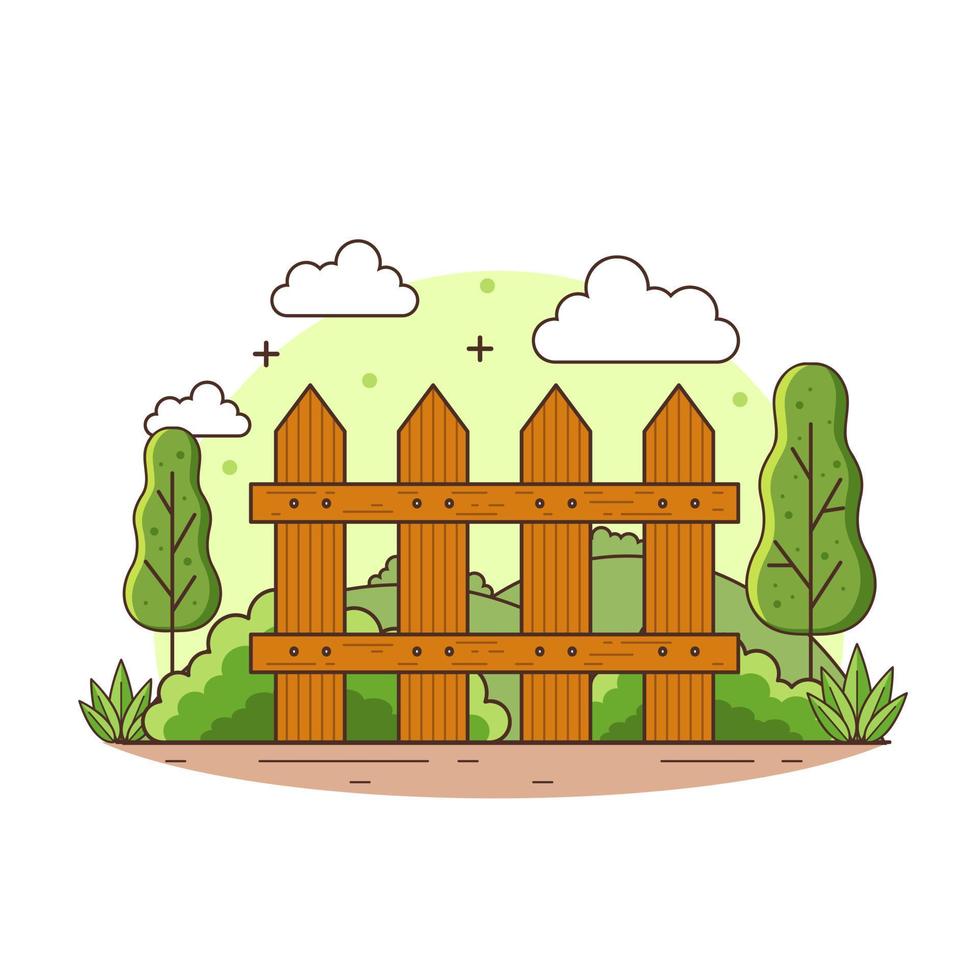 Gardening illustration vector design