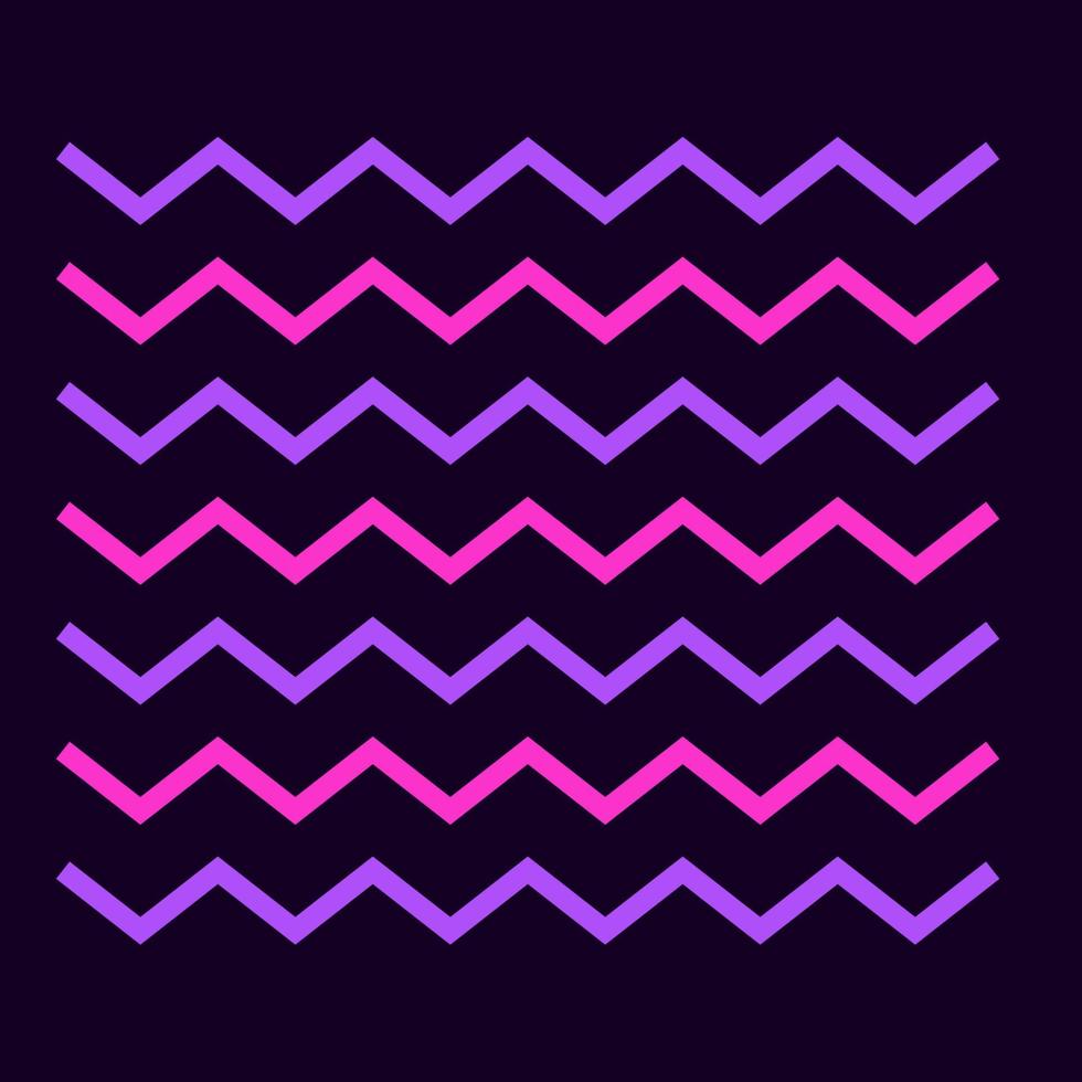 minimalista brillante plantilla de póster negro rosa púrpura gráfico geométrico moderno patrón de póster fondo tarjeta invitación plantilla de fiesta vector