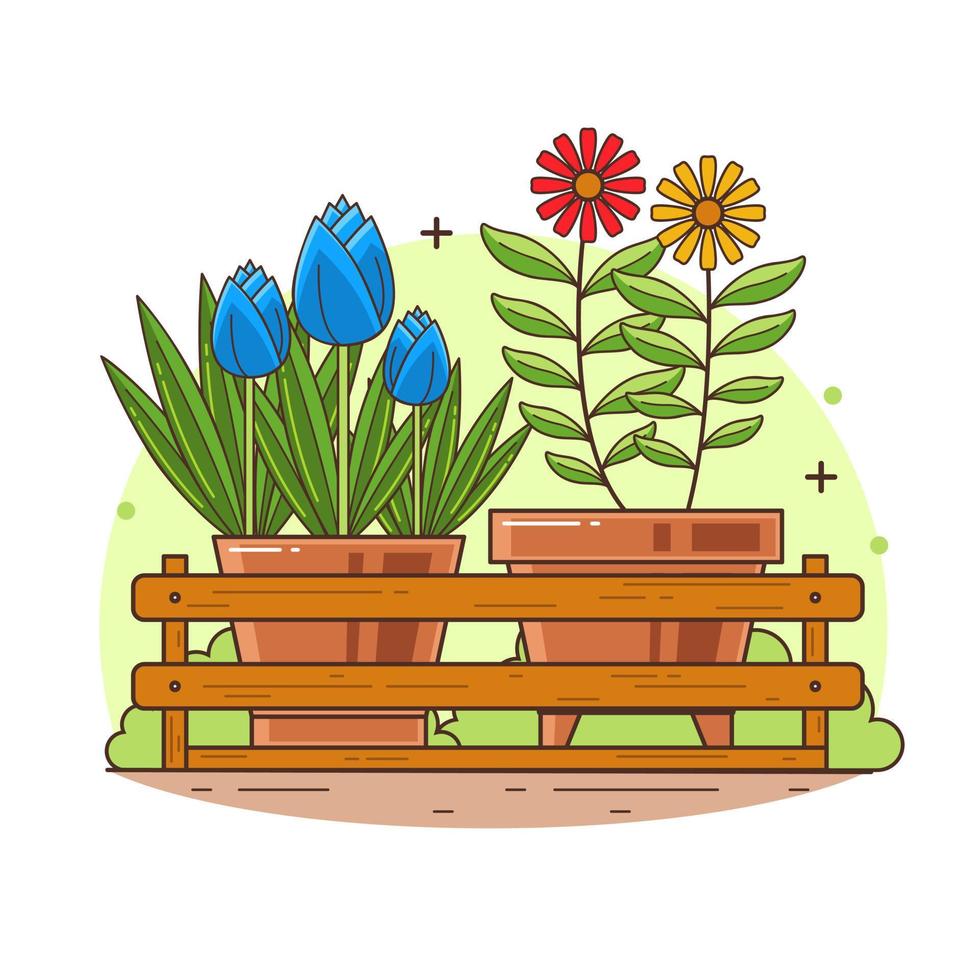 diseño de vector de ilustración de jardinería