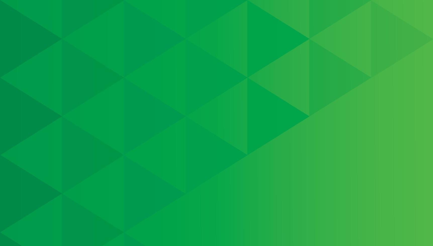 modern green triangle background vector illustration
